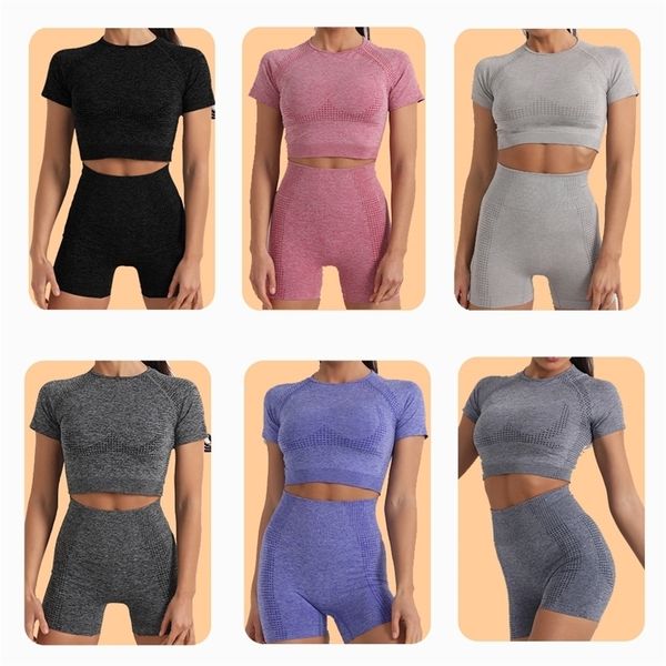 gym set women sportwear yoga suit for fitness sport outfit woman seamless leggings sports shorts workout clothing 220330, Gray
gym set women sportwear yoga suit for fitness sport outfit woman seamless leggings sports shorts workout clothing 220330, Gray