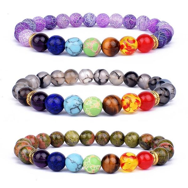 fashion 7 chakra bracelet for strands women men balance buddha reiki prayer tiger, Black
fashion 7 chakra bracelet for strands women men balance buddha reiki prayer tiger, Black