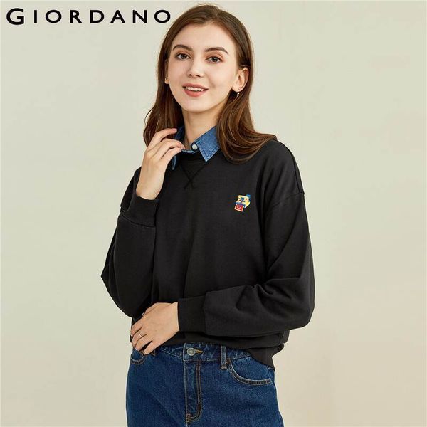 women sweatshirts embroidery droppedshoulder loose sweatshirt long sleeves casual sweatshirts 90391764 220815, Black
women sweatshirts embroidery droppedshoulder loose sweatshirt long sleeves casual sweatshirts 90391764 220815, Black
