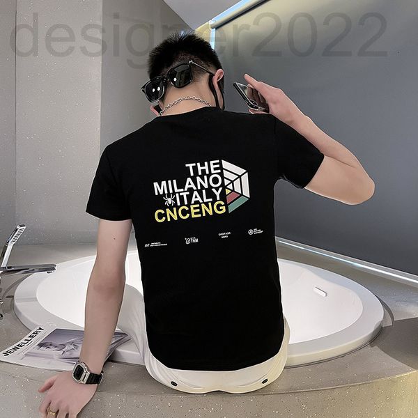 men's t-shirts designer fashion brand t-shirt summer short sleeve korean version half round neck ruffian handsome zzo1, White;black
men's t-shirts designer fashion brand t-shirt summer short sleeve korean version half round neck ruffian handsome zzo1, White;black
