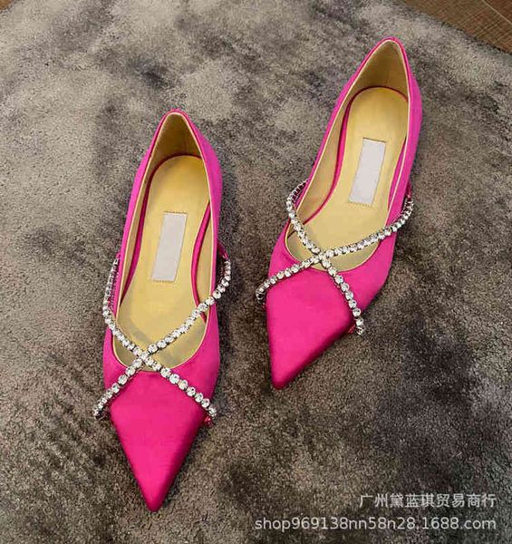 slippers pointed solid color flat bottom cross chain fairy wind shallow mouth single shoes autumn wedding shoes princess, Black
slippers pointed solid color flat bottom cross chain fairy wind shallow mouth single shoes autumn wedding shoes princess, Black