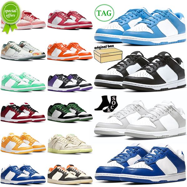 r with box men women designer sneakers panda unc casual shoes white black grey fog team green mens womens sports trainers walking