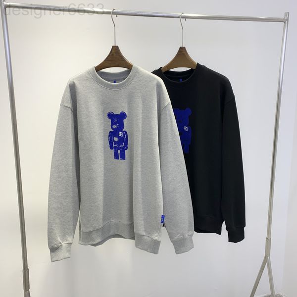 women's hoodies & sweatshirts designer ader spring violent building block bear flocking printed sweater loose casual couple simple roun, Black
women's hoodies & sweatshirts designer ader spring violent building block bear flocking printed sweater loose casual couple simple roun, Black