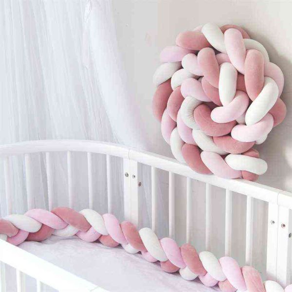 1m/2m/3m baby bed bumper infant cradle pillow cushion braid knot bumper crib bumper protector room decor tour de lit bebe tresse aa220326
1m/2m/3m baby bed bumper infant cradle pillow cushion braid knot bumper crib bumper protector room decor tour de lit bebe tresse aa220326