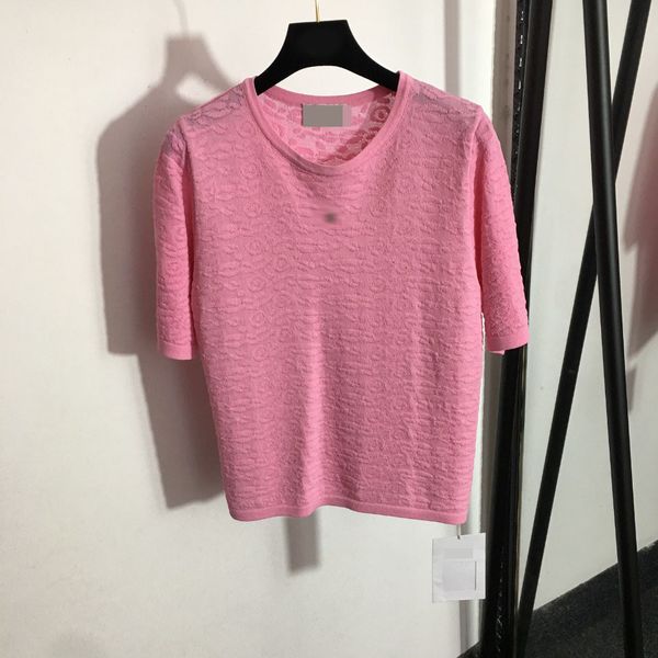 416 l 2022 milan runway summer brand same style short sleeve crew neck pullover tshirt pink fashion clothes womens meiyi, White
416 l 2022 milan runway summer brand same style short sleeve crew neck pullover tshirt pink fashion clothes womens meiyi, White