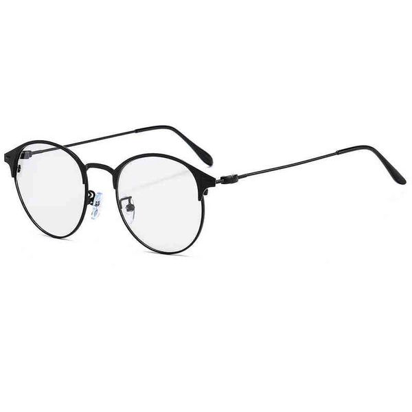 new personalized color round frame metal sunglasses men's and women's anti blue small brand designer luxury fashion sun glasses, White;black
new personalized color round frame metal sunglasses men's and women's anti blue small brand designer luxury fashion sun glasses, White;black