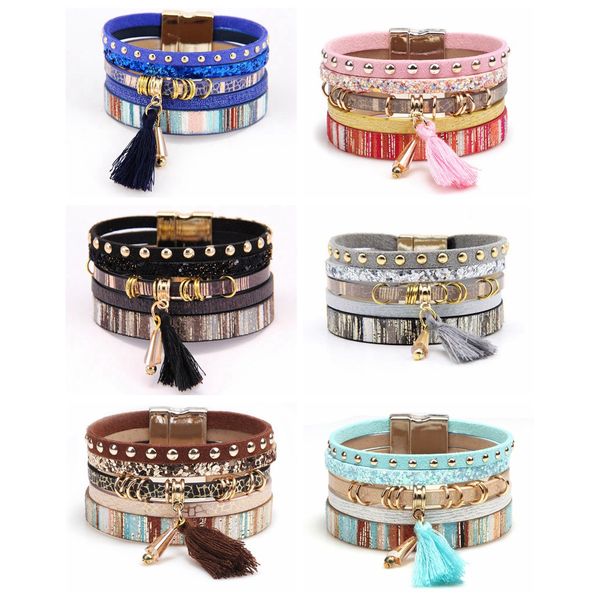 leather wrap tennis bracelet natural stone druzy multi rope cuff bangle magnetic clasp handmade jewelry women girl, Golden;silver
leather wrap tennis bracelet natural stone druzy multi rope cuff bangle magnetic clasp handmade jewelry women girl, Golden;silver