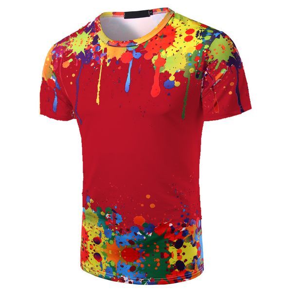large men's t-shirts plus size tees & polos custom red splashed paint style oversize 3d printing t shirt breathable round collar short, Black;brown
large men's t-shirts plus size tees & polos custom red splashed paint style oversize 3d printing t shirt breathable round collar short, Black;brown
