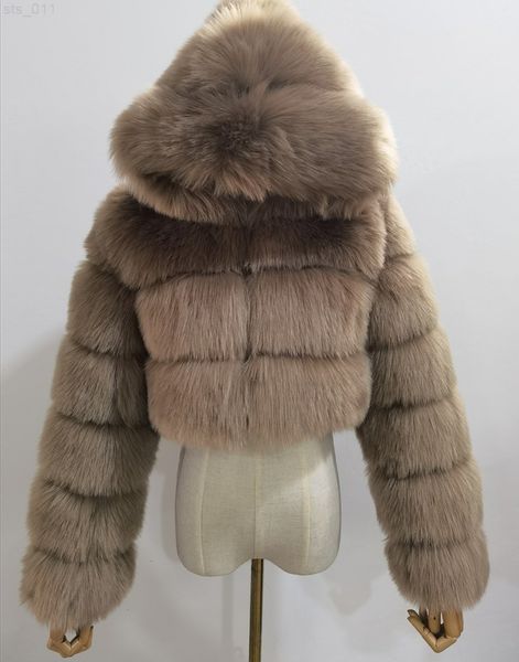 fur autumn and winter new faux fur european and american warm hooded fur coat women t220716, Black
fur autumn and winter new faux fur european and american warm hooded fur coat women t220716, Black