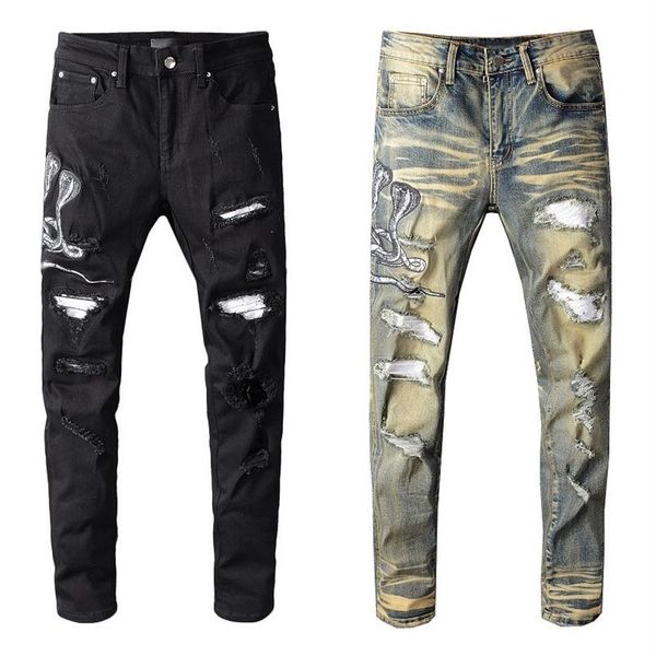 famous mens jeans mens ripped skinny slim elastic denim fit biker jeans fashion fit zipper ripped pants casual hip hop trousers2382, Blue
famous mens jeans mens ripped skinny slim elastic denim fit biker jeans fashion fit zipper ripped pants casual hip hop trousers2382, Blue