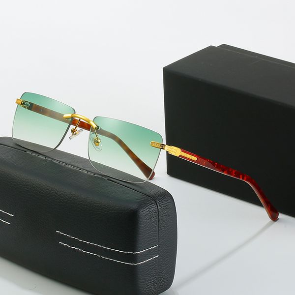 designer sunglasses women trendy square rimless men sunglass 2022 luxury brand retro vintage green lens metal frame buffalo horn sun glasses, White;black
designer sunglasses women trendy square rimless men sunglass 2022 luxury brand retro vintage green lens metal frame buffalo horn sun glasses, White;black
