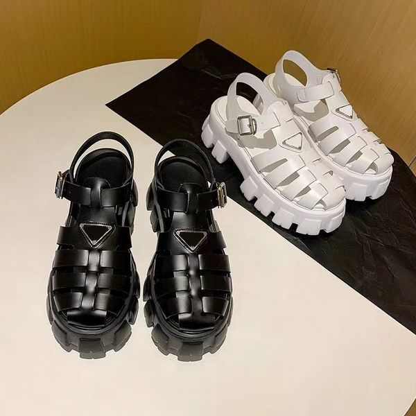 women platform sandals summer ladies slides designer retro rubber loafers beach footwear fashion triangle round toe sandal with box size, Black
women platform sandals summer ladies slides designer retro rubber loafers beach footwear fashion triangle round toe sandal with box size, Black