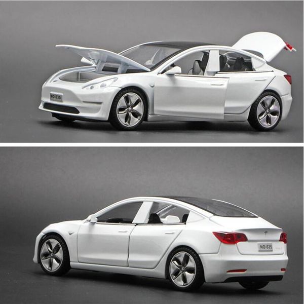 1:32 car model 2020 new tesla model3 models modelx alloy car model sound light pull back toy car gift for boys decoration model2374
1:32 car model 2020 new tesla model3 models modelx alloy car model sound light pull back toy car gift for boys decoration model2374