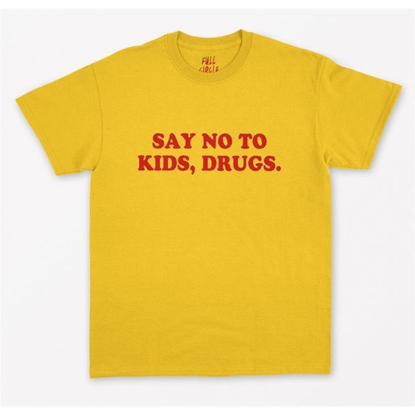 say no to kids drugs red letters women t shirt cotton casual funny shirt for lady tee tumblr hipster drop ship 109 220602, White
say no to kids drugs red letters women t shirt cotton casual funny shirt for lady tee tumblr hipster drop ship 109 220602, White