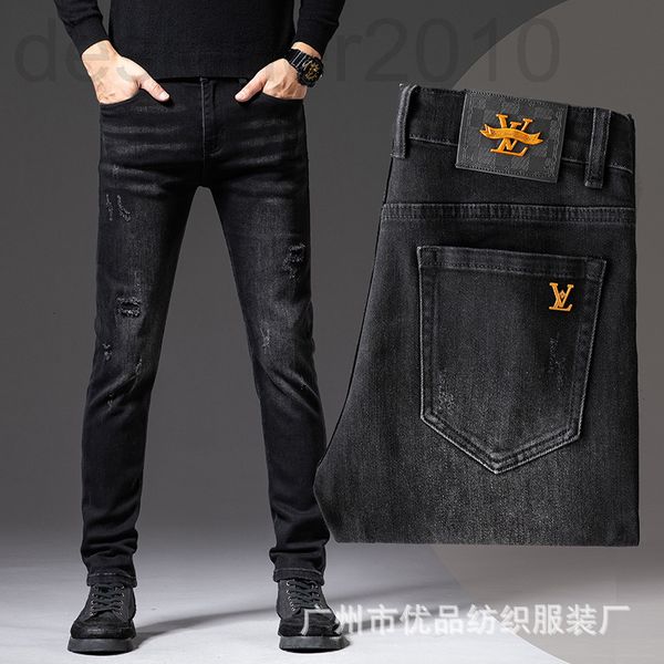 men's jeans designer men's holes black elastic small straight tube trendy feet slim fit autumn and winter pants ujuw, Blue
men's jeans designer men's holes black elastic small straight tube trendy feet slim fit autumn and winter pants ujuw, Blue
