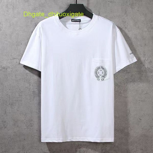 luxury men's ch t shirts brand man t-shirt summer women cross sanskrit tees letter designer tshirts classic boy loose round neck shirt, White;black
luxury men's ch t shirts brand man t-shirt summer women cross sanskrit tees letter designer tshirts classic boy loose round neck shirt, White;black