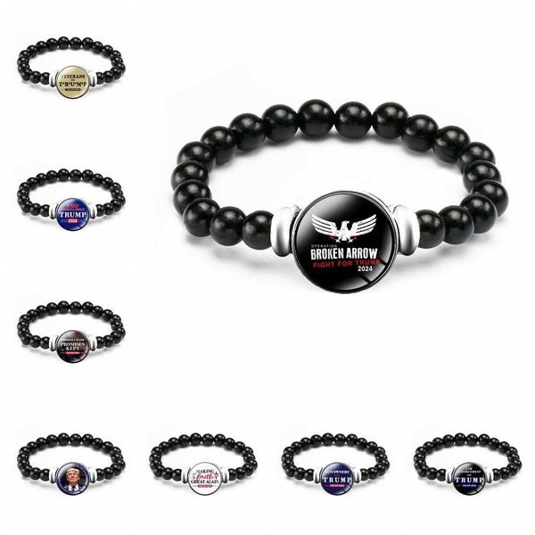2024 presidential election donald trump acrylic beaded bracelet black keep america great broken arrow letters printed fashion wristband acce, Red;brown
2024 presidential election donald trump acrylic beaded bracelet black keep america great broken arrow letters printed fashion wristband acce, Red;brown