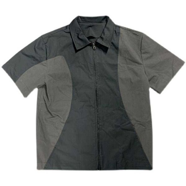 men's jackets leben service kiko style small army green stitched zipper short sleeve shirt deconstructed men's and women's ja, Black;brown
men's jackets leben service kiko style small army green stitched zipper short sleeve shirt deconstructed men's and women's ja, Black;brown