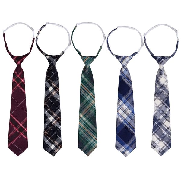 bow ties sucrain boys necktie pretied adjustable neck strap tie plaid zipper for wedding graduation school cosplay uniforms mix color amuuv, Black;gray
bow ties sucrain boys necktie pretied adjustable neck strap tie plaid zipper for wedding graduation school cosplay uniforms mix color amuuv, Black;gray