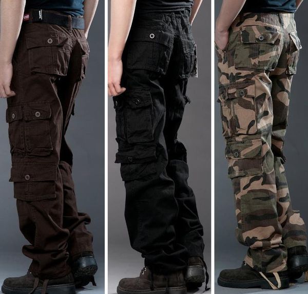 men's pants mens baggy winter loose camouflage tooling pocket trousers cotton straight cargo plus size mens men clothing, Black
men's pants mens baggy winter loose camouflage tooling pocket trousers cotton straight cargo plus size mens men clothing, Black
