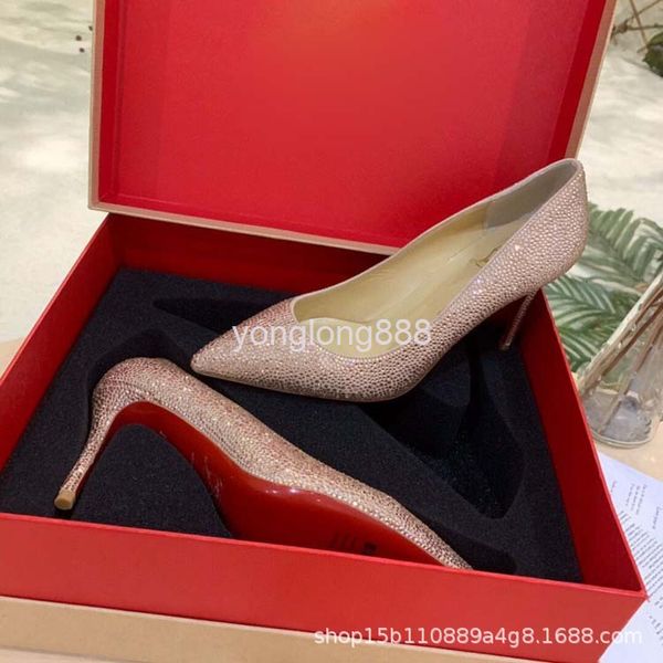 dress shoes crystal wedding shoes full of rhinestones high heels thin single bride dress banquet, Black
dress shoes crystal wedding shoes full of rhinestones high heels thin single bride dress banquet, Black
