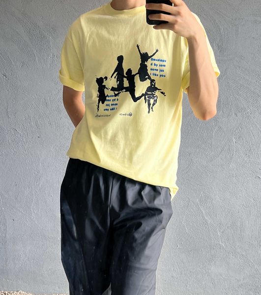 men's t-shirts summer new american vintage couple yellow heavy retro character short sleeve round neck street t-shirt, White;black
men's t-shirts summer new american vintage couple yellow heavy retro character short sleeve round neck street t-shirt, White;black