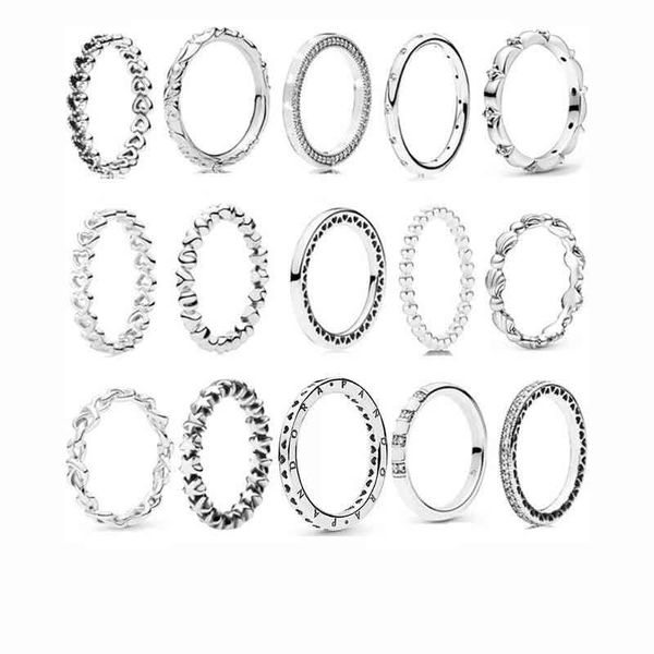 100% 925 sterling silver women's jewelry gift heart-shaped ring suitable for original pandora diy designer accessories feminine 
100% 925 sterling silver women's jewelry gift heart-shaped ring suitable for original pandora diy designer accessories feminine