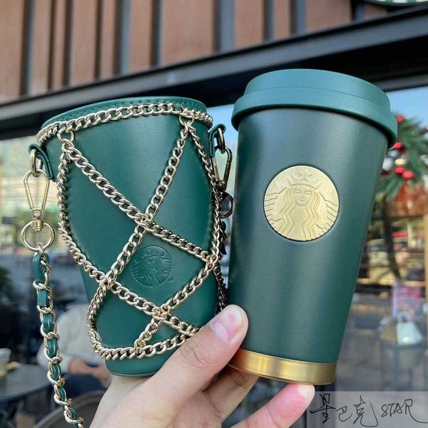 starbucks cup xiaoxiangfeng retro dark green 370ml classic green stainless steel traveling cup with chain cup cover
starbucks cup xiaoxiangfeng retro dark green 370ml classic green stainless steel traveling cup with chain cup cover