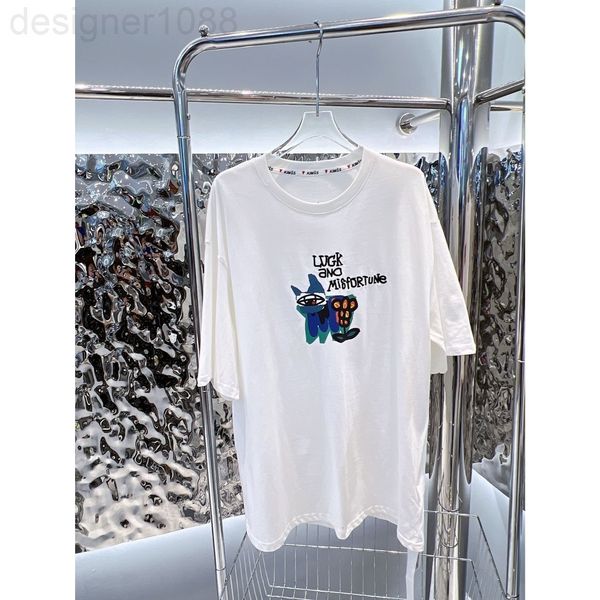women's t-shirt designer niche design t-shirt 2022 spring new funny cartoon print loose lazy style 3hbx, White
women's t-shirt designer niche design t-shirt 2022 spring new funny cartoon print loose lazy style 3hbx, White