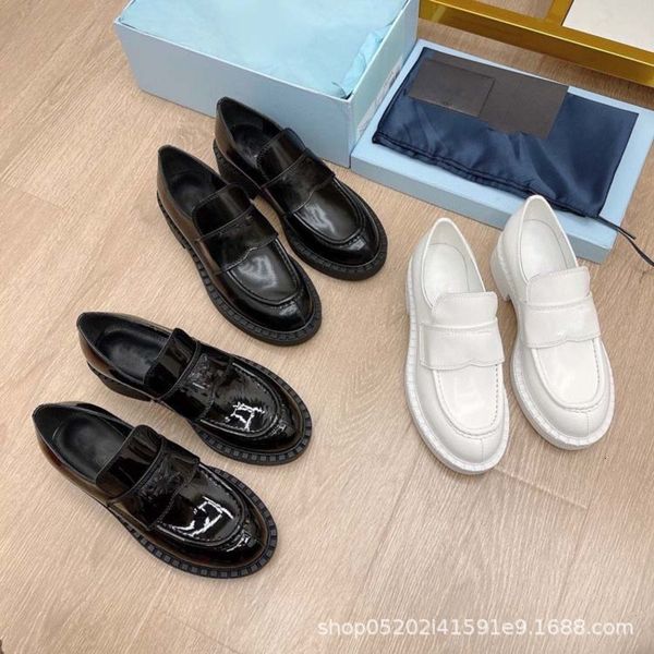 dress shoes spring and summer round head comfortable cow lacquer leather thick bottom muffin shoes women's casual fashion single, Black
dress shoes spring and summer round head comfortable cow lacquer leather thick bottom muffin shoes women's casual fashion single, Black
