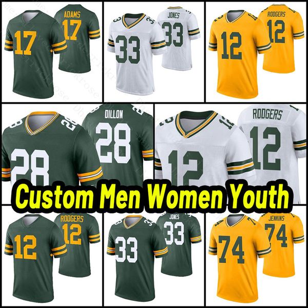 12 aaron rodgers davante adams football jersey jones jaire alexander eric stokes david bakhtiari reggie white mason crosby a.j. dillon randa, Black;red
12 aaron rodgers davante adams football jersey jones jaire alexander eric stokes david bakhtiari reggie white mason crosby a.j. dillon randa, Black;red