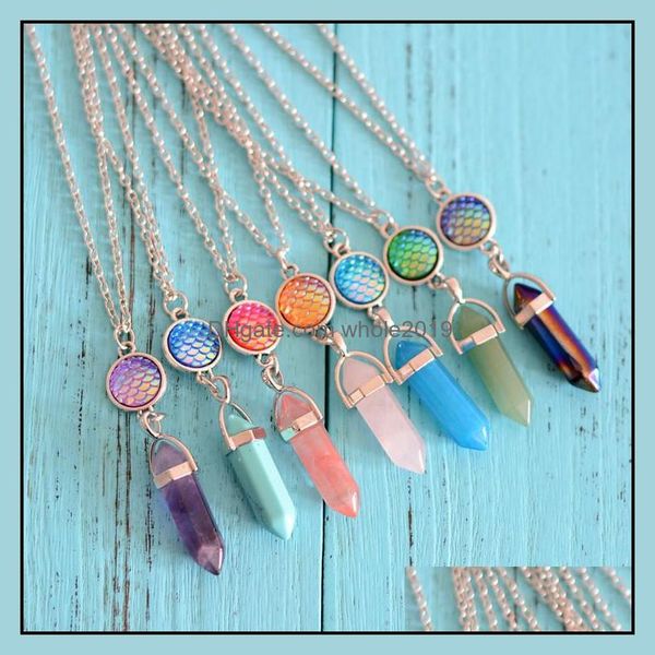 pendant necklaces pendants jewelry fashion natural stone druzy drusy for women sier color mermaid sca dhdnj, Silver
pendant necklaces pendants jewelry fashion natural stone druzy drusy for women sier color mermaid sca dhdnj, Silver