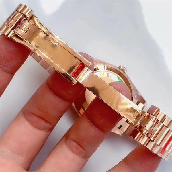 fashion mens rose gold green stainless business men mechanical watches 40mm, Slivery;golden
fashion mens rose gold green stainless business men mechanical watches 40mm, Slivery;golden