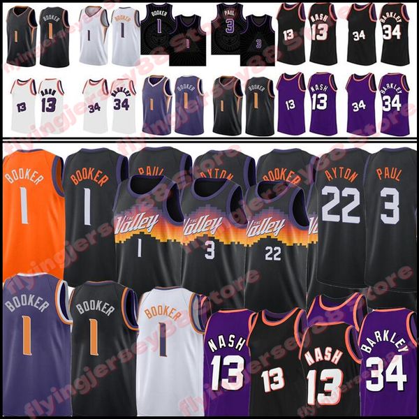 devin 1 booker jersey deandre 22 ayton chris 3 paul basketball jerseys retro mesh steve 13 nash charles 34 barkley black white purple mens j, Black;red
devin 1 booker jersey deandre 22 ayton chris 3 paul basketball jerseys retro mesh steve 13 nash charles 34 barkley black white purple mens j, Black;red
