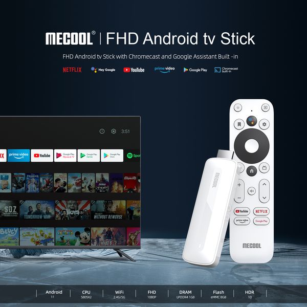 2022 mecool kd5 netflix 4k tv stick amlogic s805x2 tv box android 11 1gb 8gb google certified support av1 dual wifi tv dongle
2022 mecool kd5 netflix 4k tv stick amlogic s805x2 tv box android 11 1gb 8gb google certified support av1 dual wifi tv dongle