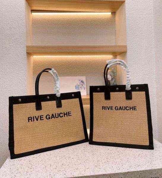 5atrend women handbag rive gauche tote shopping bag handbags linen large beach bags designer travel crossbody shoulder satchel wallet, Red;black