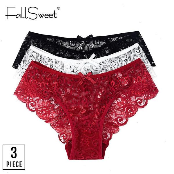 3pcs pack women panty lace panties underwear briefs s l xl, Black;pink
3pcs pack women panty lace panties underwear briefs s l xl, Black;pink