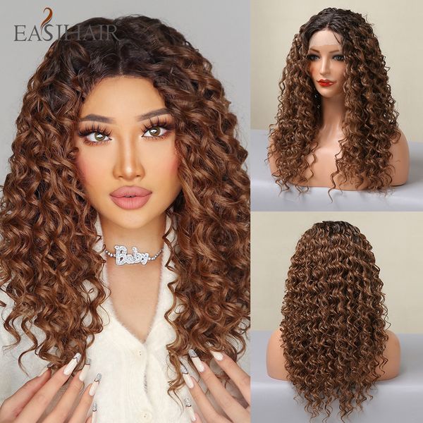lx brand long brown bob curly lace front wigs for women kinky curly lace frontal synthetic wigs with baby hair heat resistantfactory direct, Black
lx brand long brown bob curly lace front wigs for women kinky curly lace frontal synthetic wigs with baby hair heat resistantfactory direct, Black