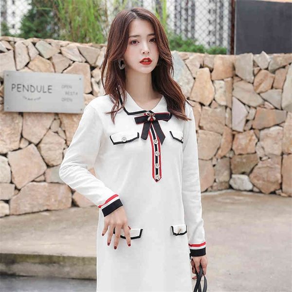 jxmyy fashion products summer xiaoxiangfeng polo neck bow long sleeve temperament knit dress women 210412, Black;gray
jxmyy fashion products summer xiaoxiangfeng polo neck bow long sleeve temperament knit dress women 210412, Black;gray
