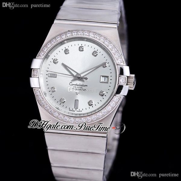 38mm classic a8500 automatic mens watch steel case diamonds bezel silver diamond dial stainless steel bracelet 123.10.38.21.02.004 puretime, Slivery;brown
38mm classic a8500 automatic mens watch steel case diamonds bezel silver diamond dial stainless steel bracelet 123.10.38.21.02.004 puretime, Slivery;brown