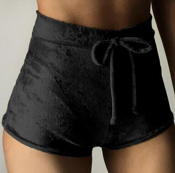 velvet drawstring women shorts plus size casual high waist skinny booty shorts feminino aa, White;black
velvet drawstring women shorts plus size casual high waist skinny booty shorts feminino aa, White;black