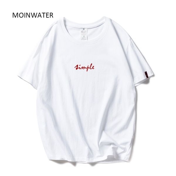 moinwater lady summer cotton simple letter print t-shirts fashionable women casual tees short sleeve female t shirt mt20056 220509, White
moinwater lady summer cotton simple letter print t-shirts fashionable women casual tees short sleeve female t shirt mt20056 220509, White