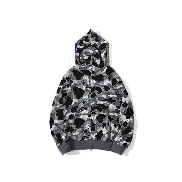 zip full designer hoodies mens shark womens ape hoodie hoody camouflage tracksuits stylist cartoon printing suit long sleeve jacket high str, Black
zip full designer hoodies mens shark womens ape hoodie hoody camouflage tracksuits stylist cartoon printing suit long sleeve jacket high str, Black