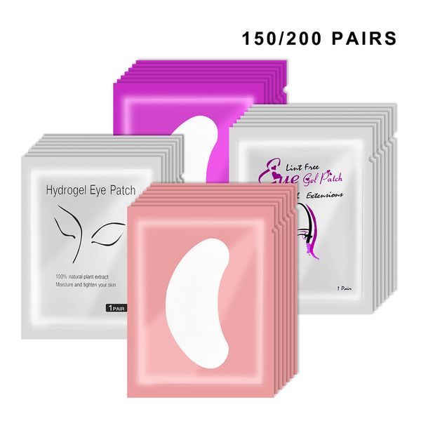 150/200pairs eyelash extension patch hydrogel patches eyelash extension supplies eye patches gel under eye pads patch makeup 220616
150/200pairs eyelash extension patch hydrogel patches eyelash extension supplies eye patches gel under eye pads patch makeup 220616