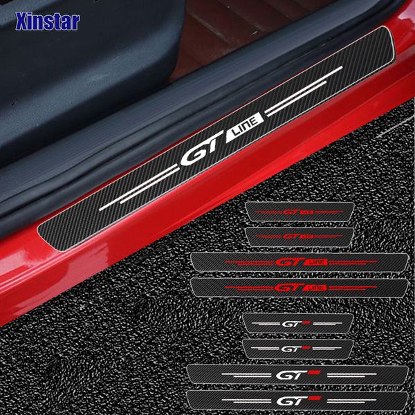 4pcs gt gtline carbon fiber car door sill protection sticker for peugeot 106 107 108 206 207 208 2008 3008 306 308 307 508 407
4pcs gt gtline carbon fiber car door sill protection sticker for peugeot 106 107 108 206 207 208 2008 3008 306 308 307 508 407