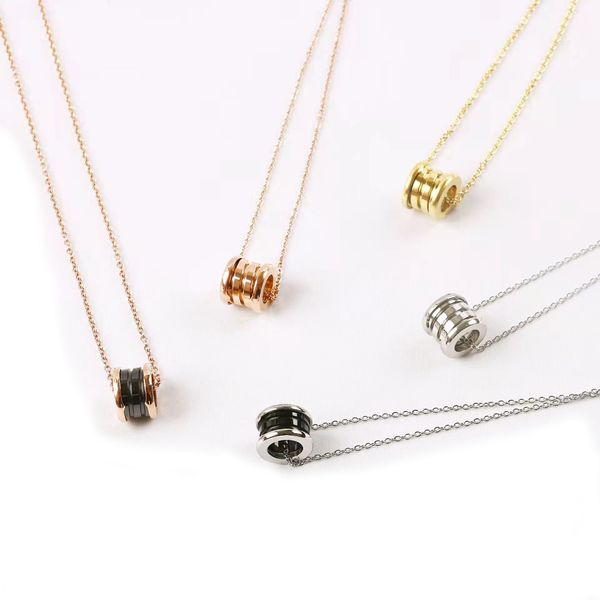 designer fashion spring necklace titanium steel color - proof pendant for women new trend jewelry gifts, Silver
designer fashion spring necklace titanium steel color - proof pendant for women new trend jewelry gifts, Silver