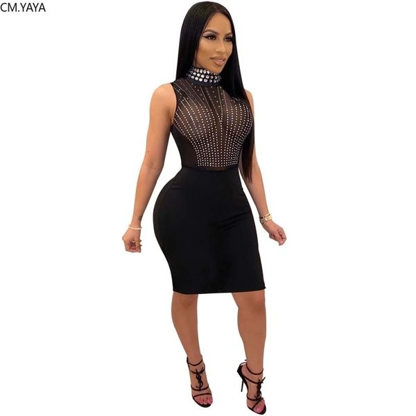 women spring mini dress turtleneck neck drill mesh perspective casual night club party bandage street dresses gl8878 220516, Black;gray
women spring mini dress turtleneck neck drill mesh perspective casual night club party bandage street dresses gl8878 220516, Black;gray