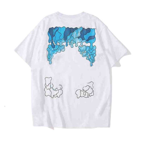 off men's t-shirts chao brand style white 22ss women's dissolving water drop splash printing short ow men women half sleeve t-shir, White;black
off men's t-shirts chao brand style white 22ss women's dissolving water drop splash printing short ow men women half sleeve t-shir, White;black