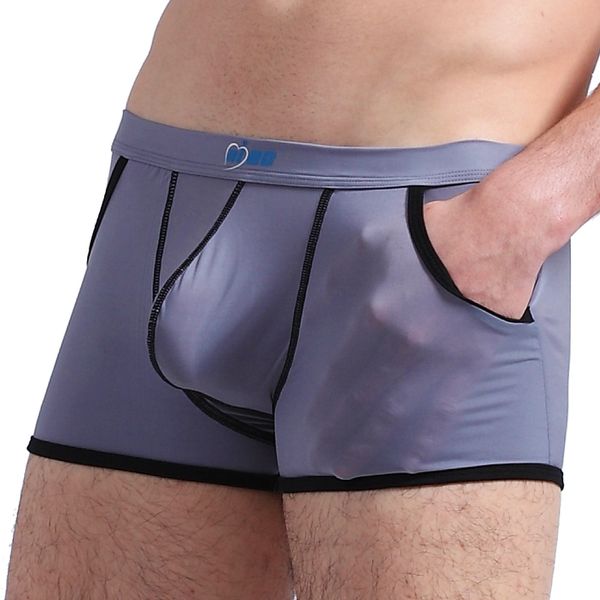 underpants men boxers male panties translucent ice silk homme pouch boxershorts slip pocket cuecas masculino nylon underwear men, Black;white
underpants men boxers male panties translucent ice silk homme pouch boxershorts slip pocket cuecas masculino nylon underwear men, Black;white