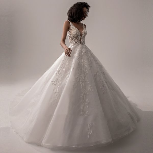 vestido de noiva v neck sleeveless wedding gowns 2022 for women a line ivory lace romantic bride boho bridal dresses, White
vestido de noiva v neck sleeveless wedding gowns 2022 for women a line ivory lace romantic bride boho bridal dresses, White